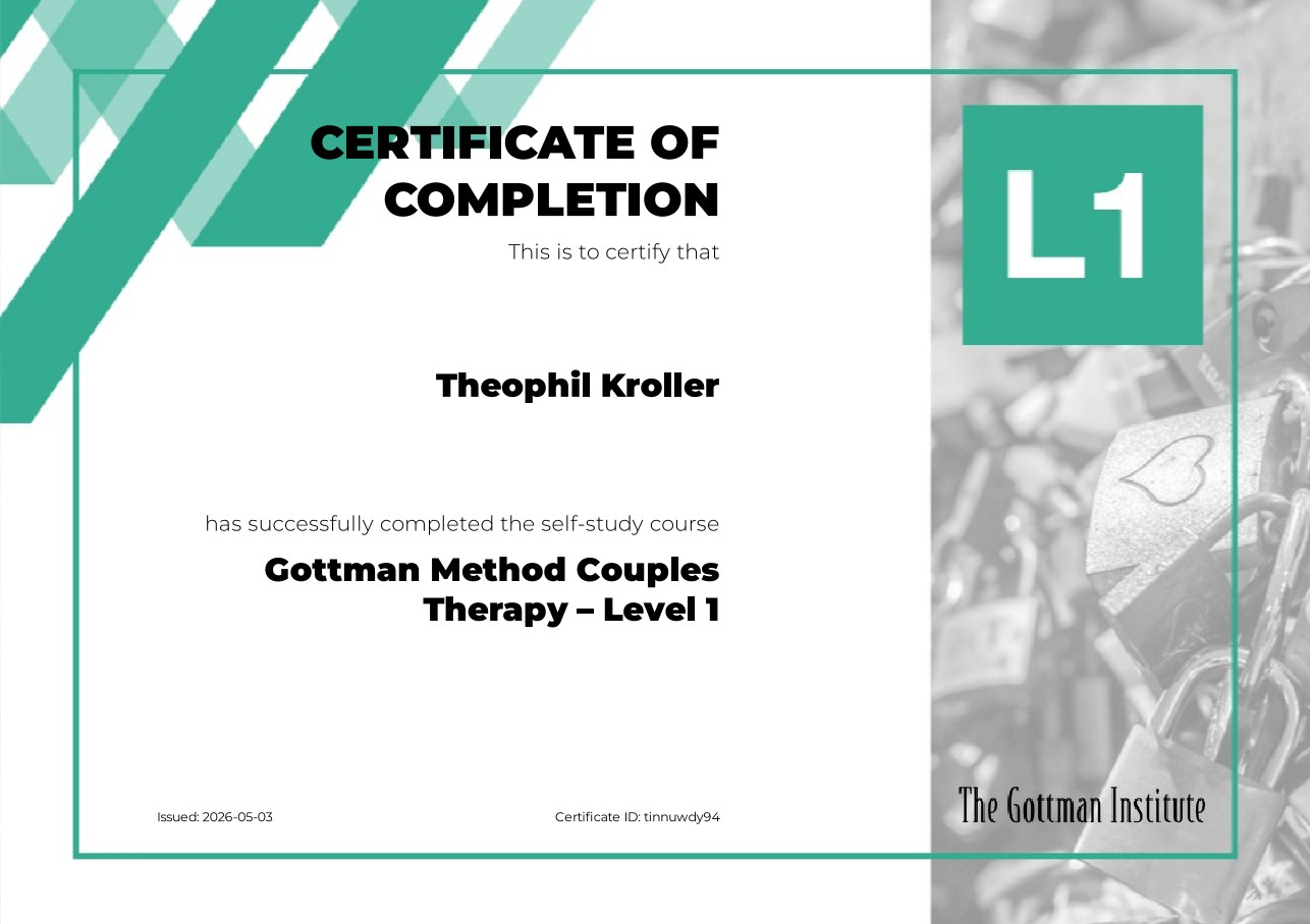 Vorschau Gottman Level 1 Zertifikat