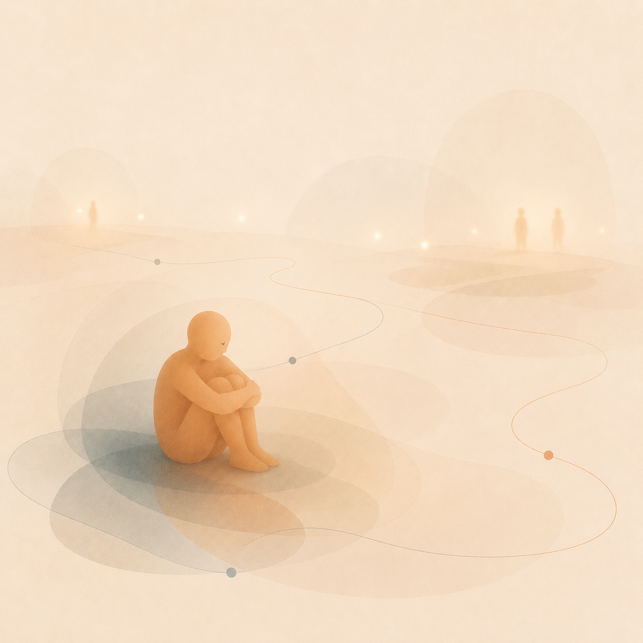 Illustration zu Einsamkeit